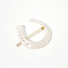 Load image into Gallery viewer, Horseshoe Clip: White