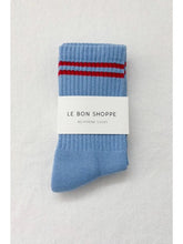 Load image into Gallery viewer, Boyfriend Socks - Ciel Blue