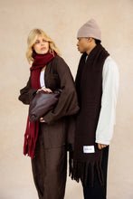 Load image into Gallery viewer, The Reykjavik Scarf - 100% Recycled - Cranberry