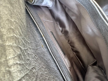 Load image into Gallery viewer, YVES SAINT LAURENT Silver Leather + Mesh Strap Bag