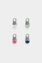 Load image into Gallery viewer, Token Necklace: Ink / Sterling Silver