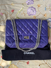 Load image into Gallery viewer, CHANEL Lambskin 2.55 Reissue 227 Flap Purple