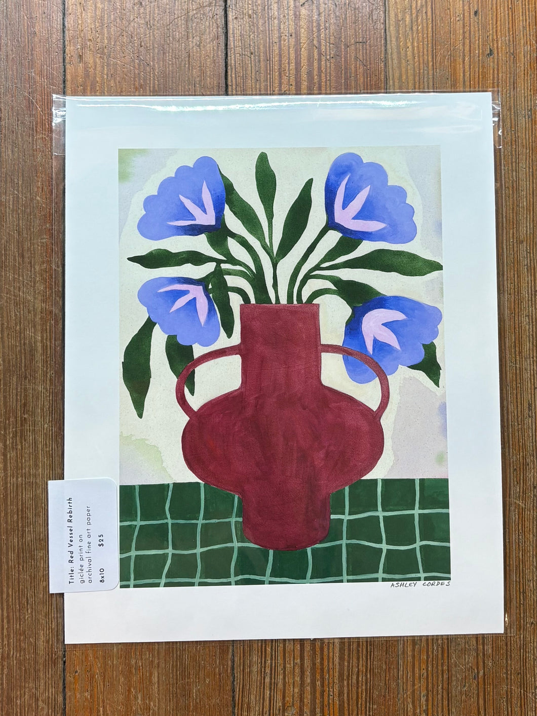 Red Vessel Rebirth - 8 x 10