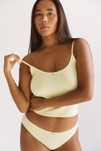 Load image into Gallery viewer, Scoop Back Cami: Butter