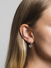 Load image into Gallery viewer, Fae Hoops in Sterling Silver