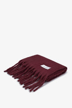 Load image into Gallery viewer, The Reykjavik Scarf - 100% Recycled - Cranberry