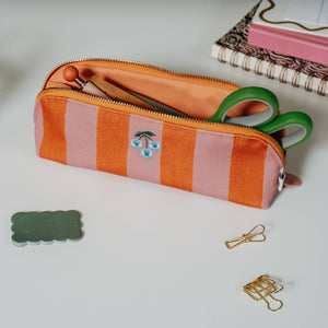 Stripe Pencil Case