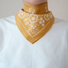 Load image into Gallery viewer, Cotton Field Bandana | Chartreuse