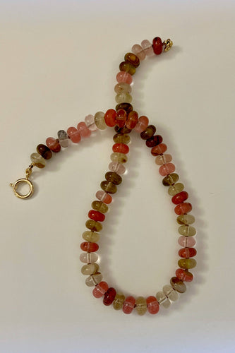 Chunky Strand: Watermelon Quartz