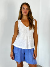 Load image into Gallery viewer, Linen Tank Top: Celeste