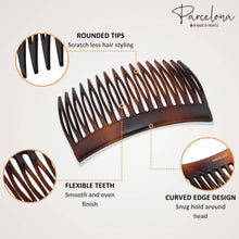 Load image into Gallery viewer, French Side Hair Combs (2 Pcs): Matte Shell