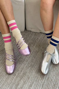 Her Socks - Varsity: Azure