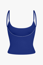 Load image into Gallery viewer, Scoop Back Cami: Cobalt