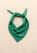 Load image into Gallery viewer, Merino Triangle Scarf in Green