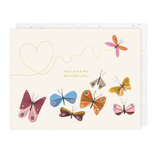 Load image into Gallery viewer, Butterflies - Love + Friendship Card