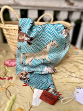 Load image into Gallery viewer, Missoni Blue Horse Silk Scarf