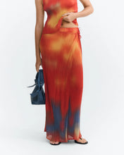 Load image into Gallery viewer, Pleated Pauline Skirt - Red Flowers