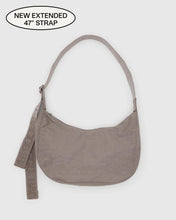 Load image into Gallery viewer, Medium Nylon Crescent Bag - Dove