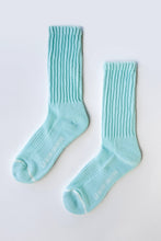Load image into Gallery viewer, Ballet Socks: Aqua