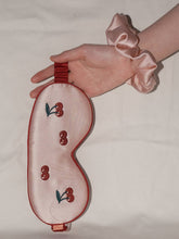 Load image into Gallery viewer, "Silken Hair" Silk Scrunchie Hair Tie - Peach