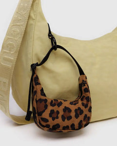 Crescent Bag Charm - Leopard