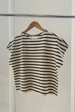 Load image into Gallery viewer, Manon Tee - Navy Stripe