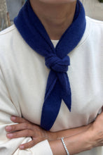 Load image into Gallery viewer, Cashmere Bandana: Navy