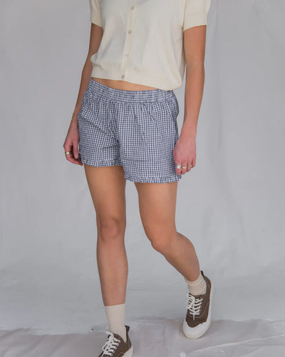 The Boxer Short - Blue Plaid