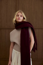 Load image into Gallery viewer, The Stockholm Scarf - 100% Recycled - Cherry Lacquer