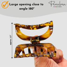 Load image into Gallery viewer, French Small Hair Claw: Tortoise Shell