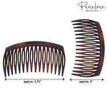Load image into Gallery viewer, French Side Hair Combs (2 Pcs): Matte Shell