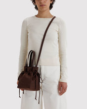 Load image into Gallery viewer, Nylon Drawstring Bag -  Coffee