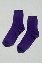 Load image into Gallery viewer, Her Socks: Eggplant