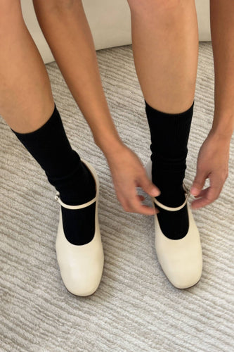 Trouser Socks: Black