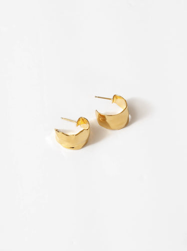 Ciara Hoops in Gold