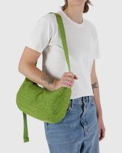 Load image into Gallery viewer, Medium Nylon Crescent Bag - Green Juice