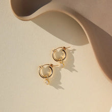 Load image into Gallery viewer, Quinn Hoops: 14K Gold Fill