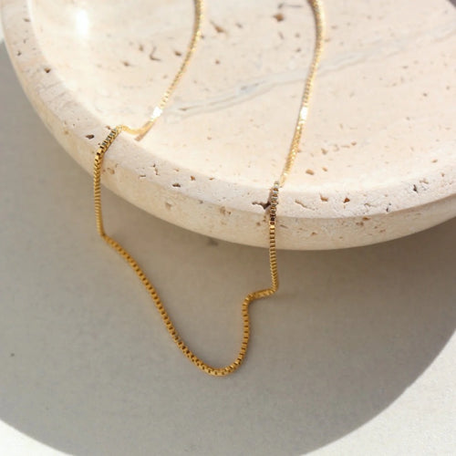 Delaney Chain: 14K Gold Fill / 18