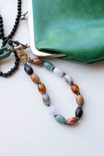 Load image into Gallery viewer, Color Bead Bag Charm: Natural Agate