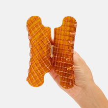 Load image into Gallery viewer, Nimbus Claw in Caramel Plaid
