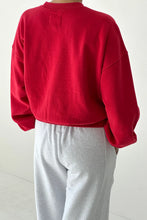 Load image into Gallery viewer, French Terry Core Sweatshirt - Red Tulip