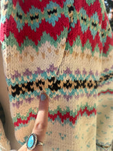 Load image into Gallery viewer, Archival Ralph Lauren 70s-80s Hand Knit Original Navajo Cardigan [M]