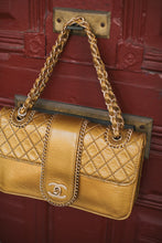 Load image into Gallery viewer, CHANEL Patent Medium Madison Flap bag in Gold