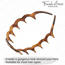 Load image into Gallery viewer, French Zig Zag Wide Teeth Headband