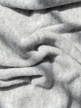 Load image into Gallery viewer, Matthew V-Neck Mohair Sweater: Icy Grey