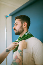 Load image into Gallery viewer, Cotton Love Knot Bandana | Olive