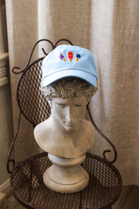 Light Blue Cherry On Top Dad Hat