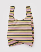 Load image into Gallery viewer, Standard Baggu - Gradient Stripe Pink &amp; Yellow