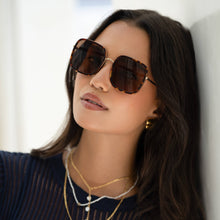 Load image into Gallery viewer, Cosmo Sunglasses: Dark Tortoise