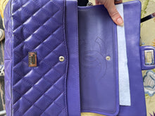 Load image into Gallery viewer, CHANEL Lambskin 2.55 Reissue 227 Flap Purple